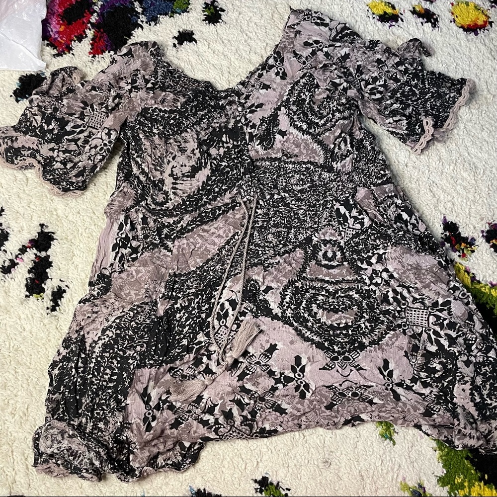 Boho printed free people dress